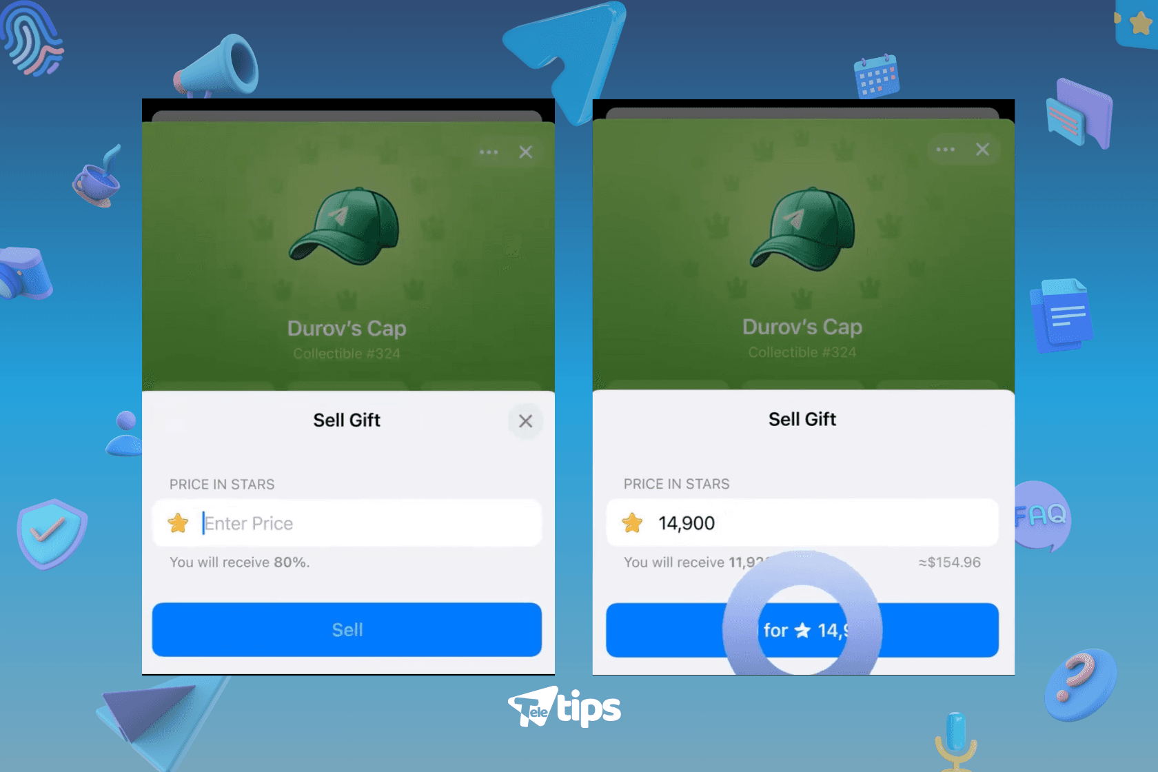 How to Sell Your Telegram Gifts for Stars image 2 