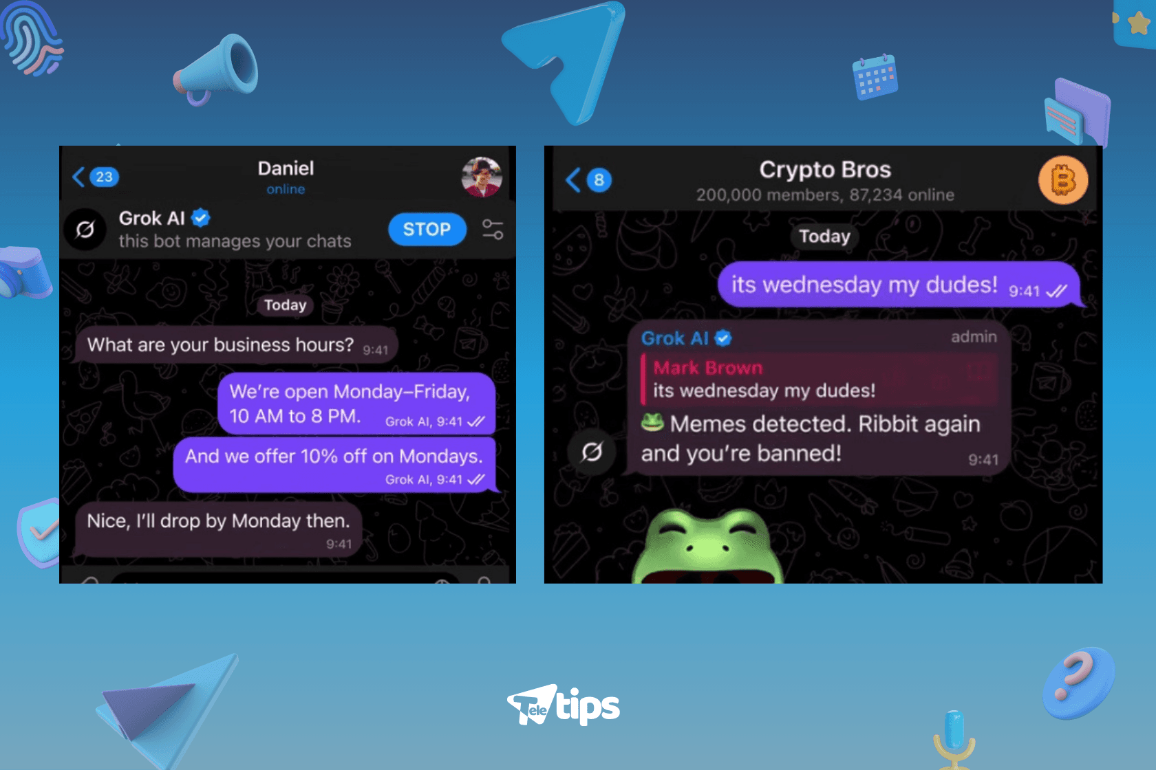 In-Chat AI Assistance Across Conversations image 