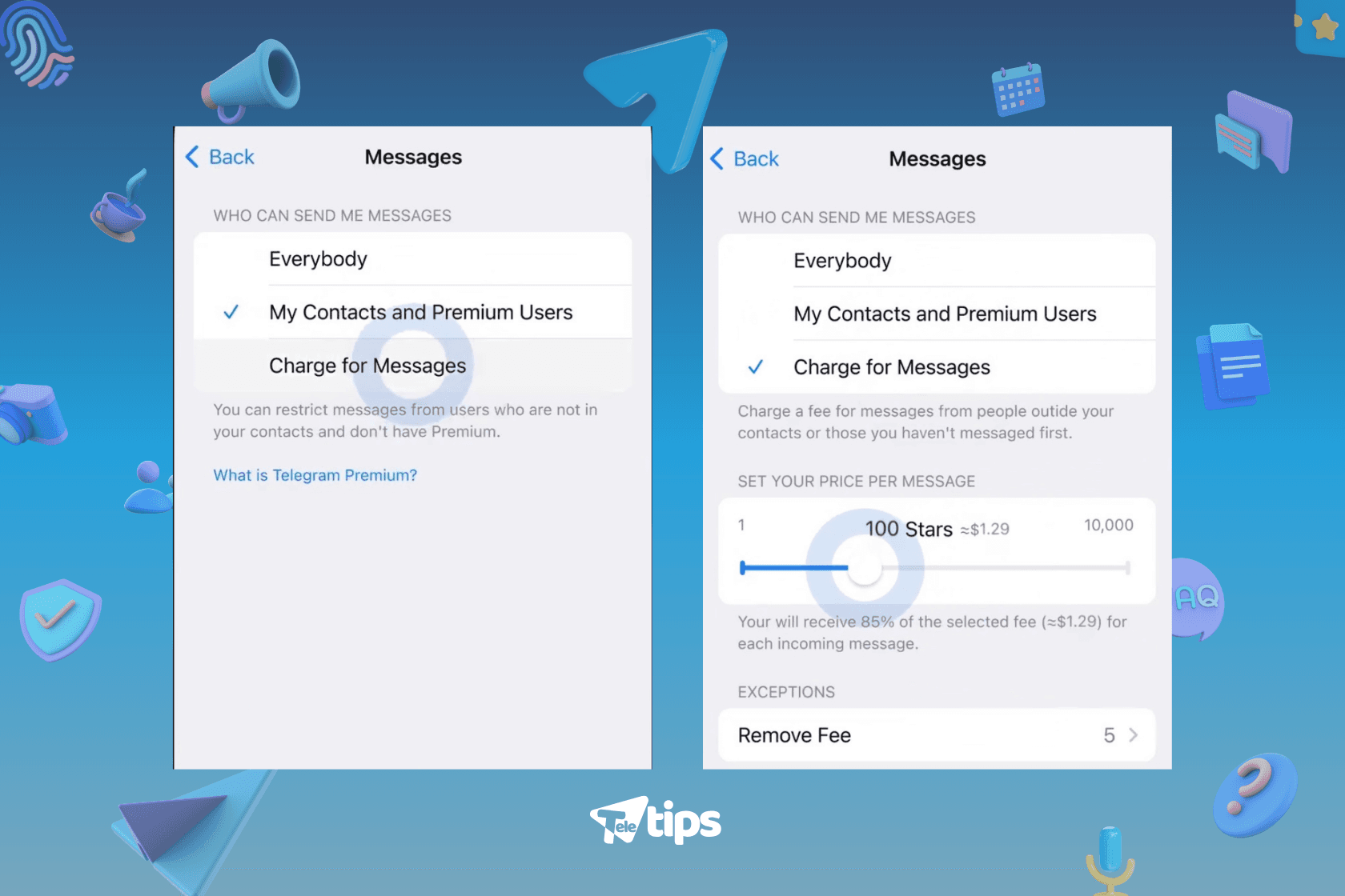 How to Enable Star Messages in Private Chats image 